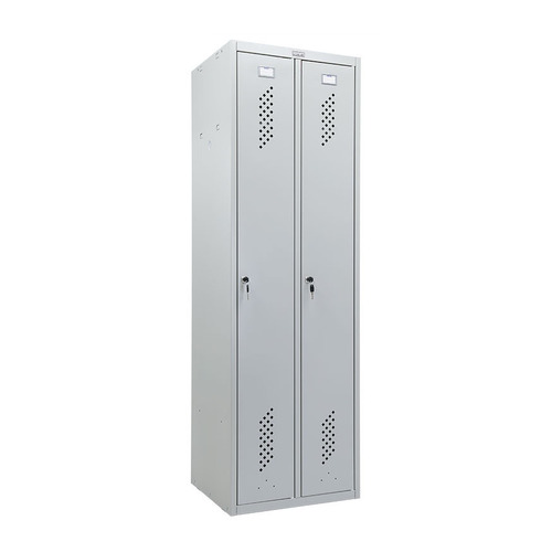 Шкаф для одежды ПРАКТИК LS 21-50 металл, 1830мм х 500мм серый [s23099520502]