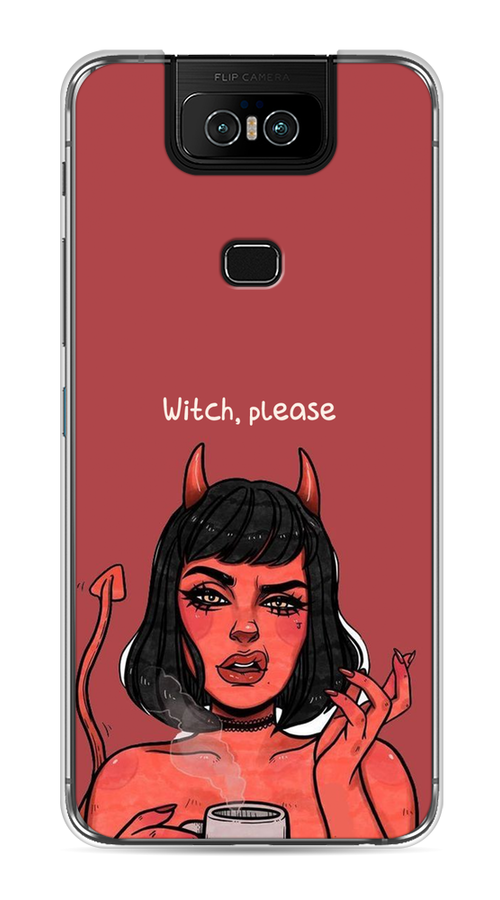

Чехол Awog на Asus Zenfone 6 ZS630KL "Evil Girl", Красный;черный, 43950-6