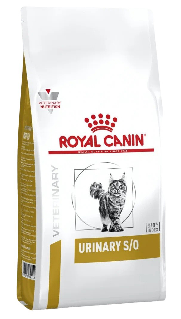 фото Сухой корм для кошек royal canin urinary s/o при мочекаменной болезни, 2 шт по 7 кг