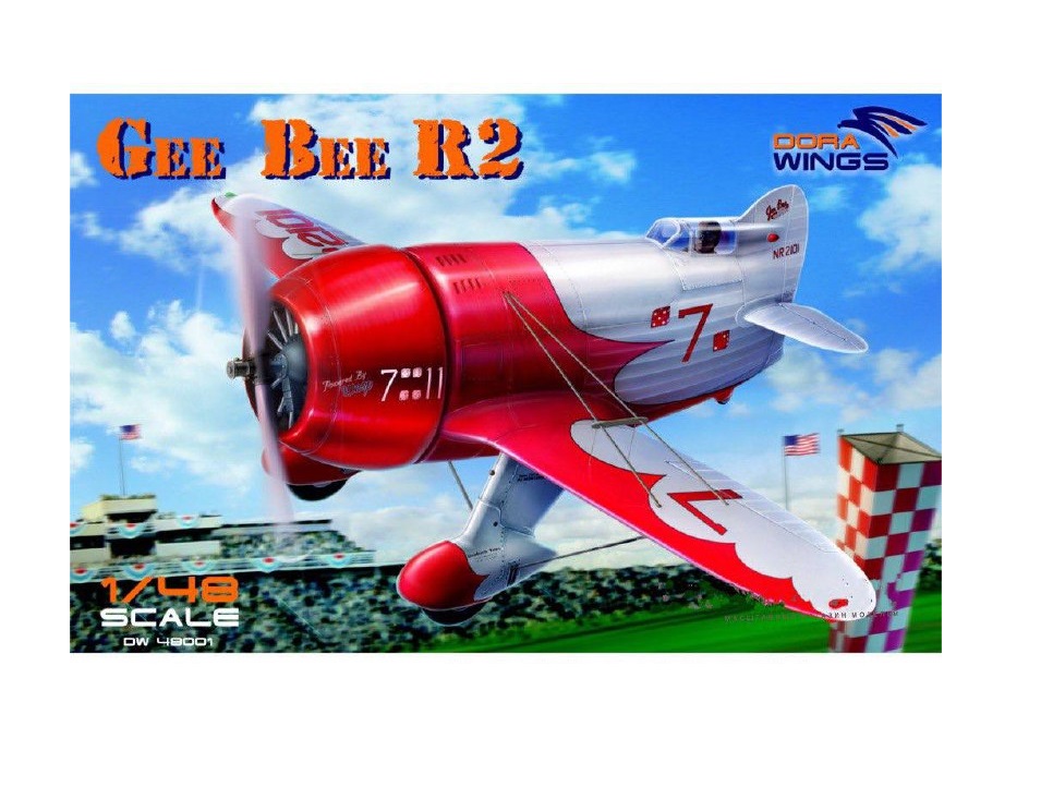 

DW 48001 Самолет Gee Bee Super Sportster R-2