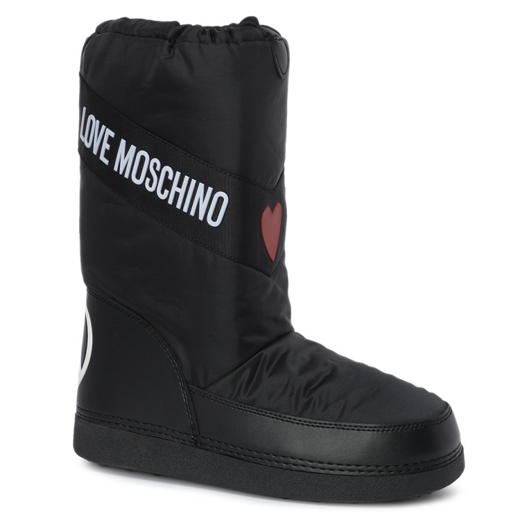 

Дутики женские Love Moschino JA24032G черные 35-36 EU, Черный, JA24032G