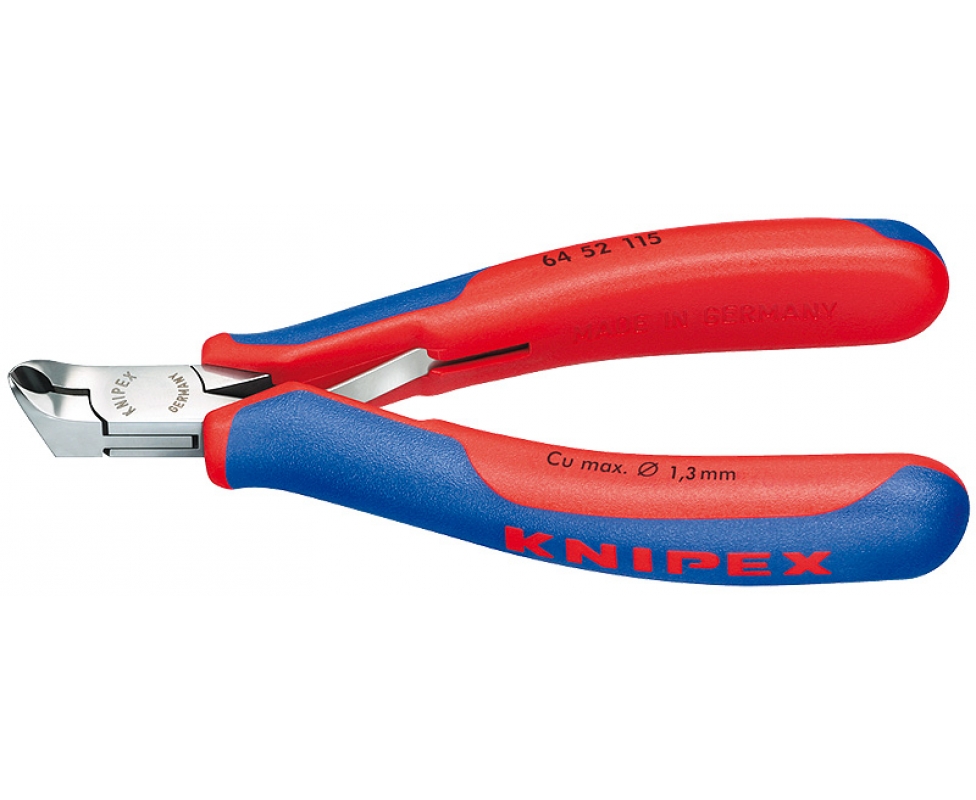 

Кусачки KNIPEX торцевые для электроники 115мм KN-6412115, KN-6412115