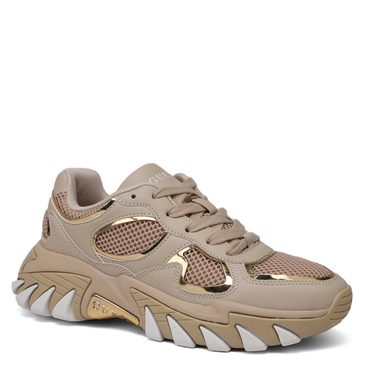 

Кроссовки женские Guess FLJNORELE12 бежевые 38 EU, Бежевый, FLJNORELE12
