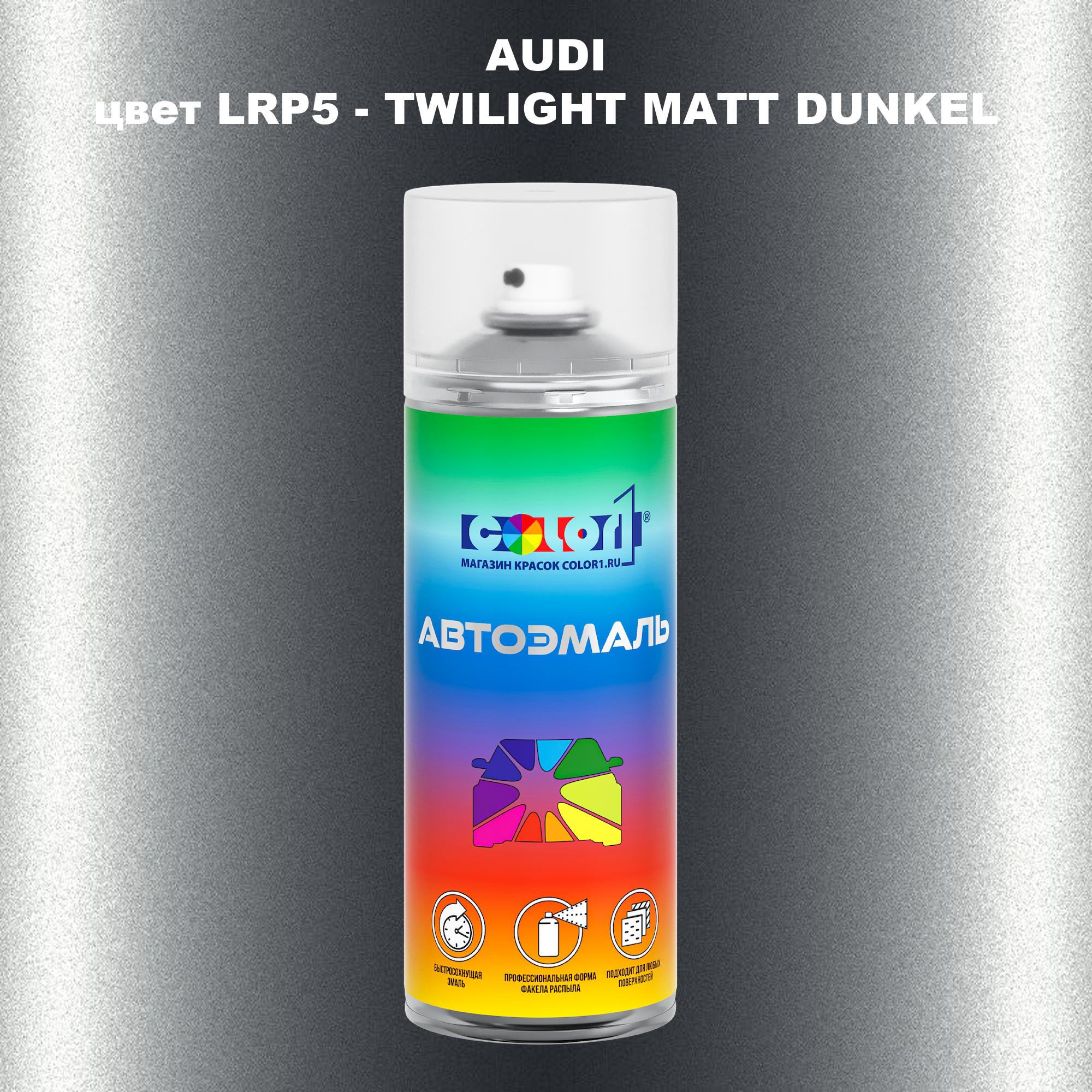 

Аэрозольная краска AUDI, цвет LRP5 - TWILIGHT MATT DUNKEL, Прозрачный