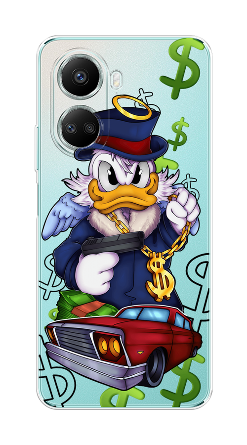 

Чехол на Huawei nova 10 SE "Scrooge McDuck with a Gold Chain", Красный;синий;белый, 6109650-6