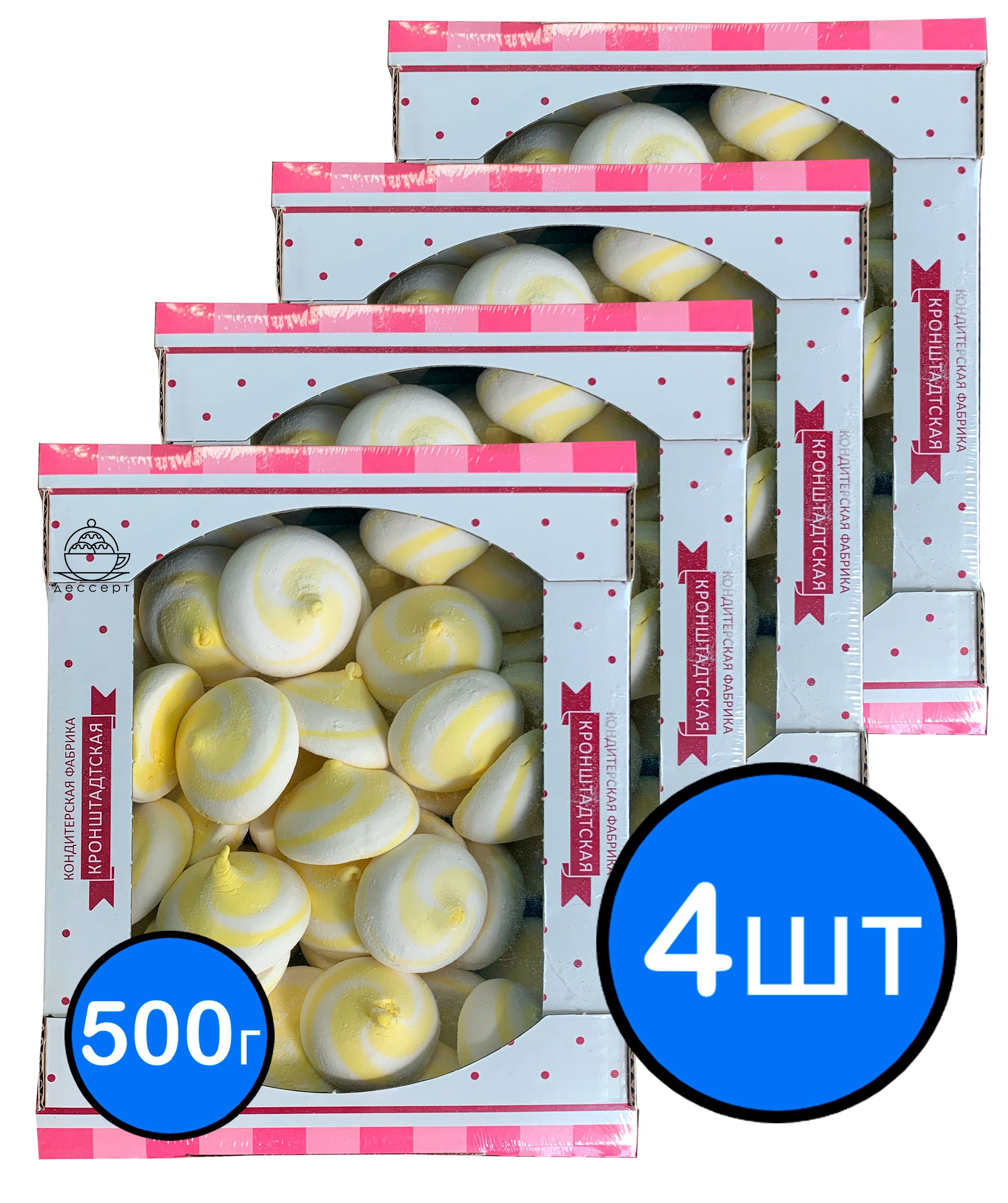 

Зефир Пина колада "Итальянский десерт", 500г х 4шт