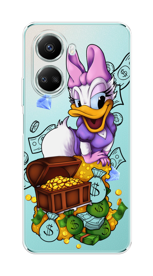 

Чехол на Huawei nova 10 SE "Rich Daisy Duck", Коричневый;белый;фиолетовый, 6109650-6