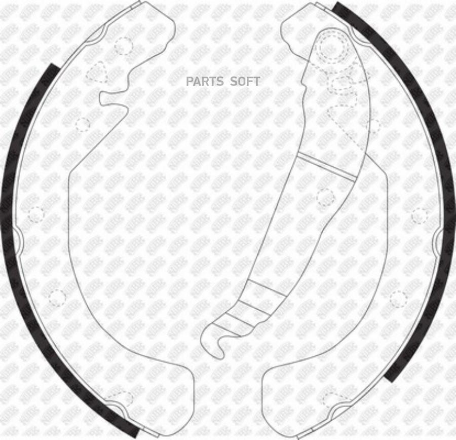 Тормозные колодки NiBK FN0599