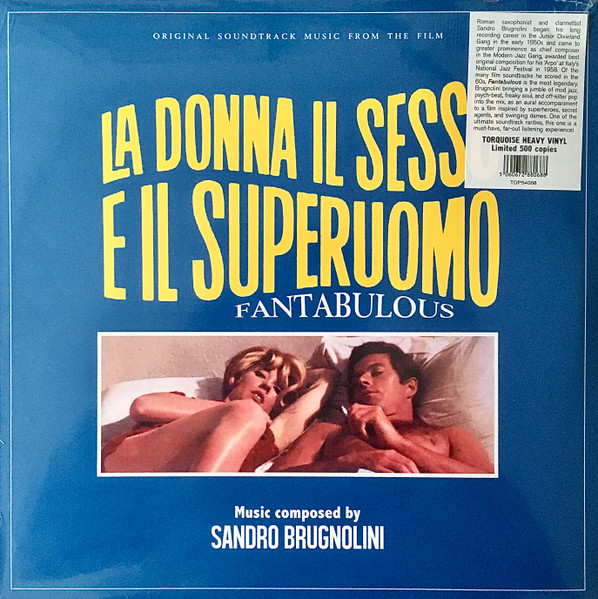 

OST La Donna Il Sesso E Il Superuomo Sandro Brugnolini Limited Turquise Vinyl (LP), La Donna Il Sesso E Il Superuomo (sandro Brugnolini)