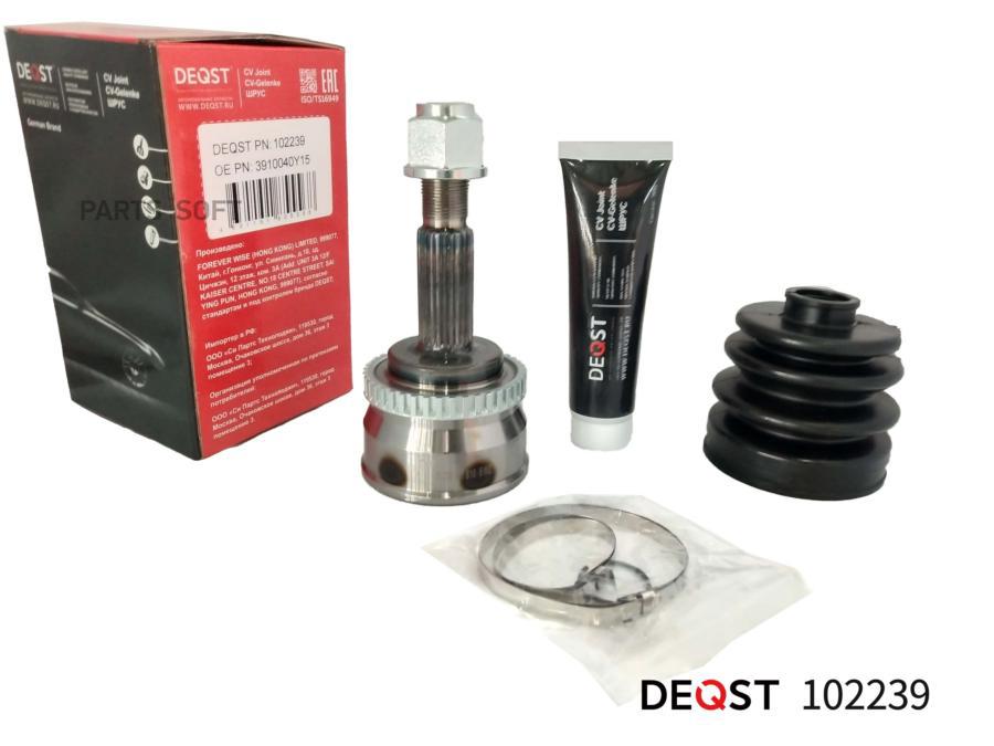 DEQST 102239 ШРУС NISSAN ALMERA N15 95- 00 наружний (ABS)