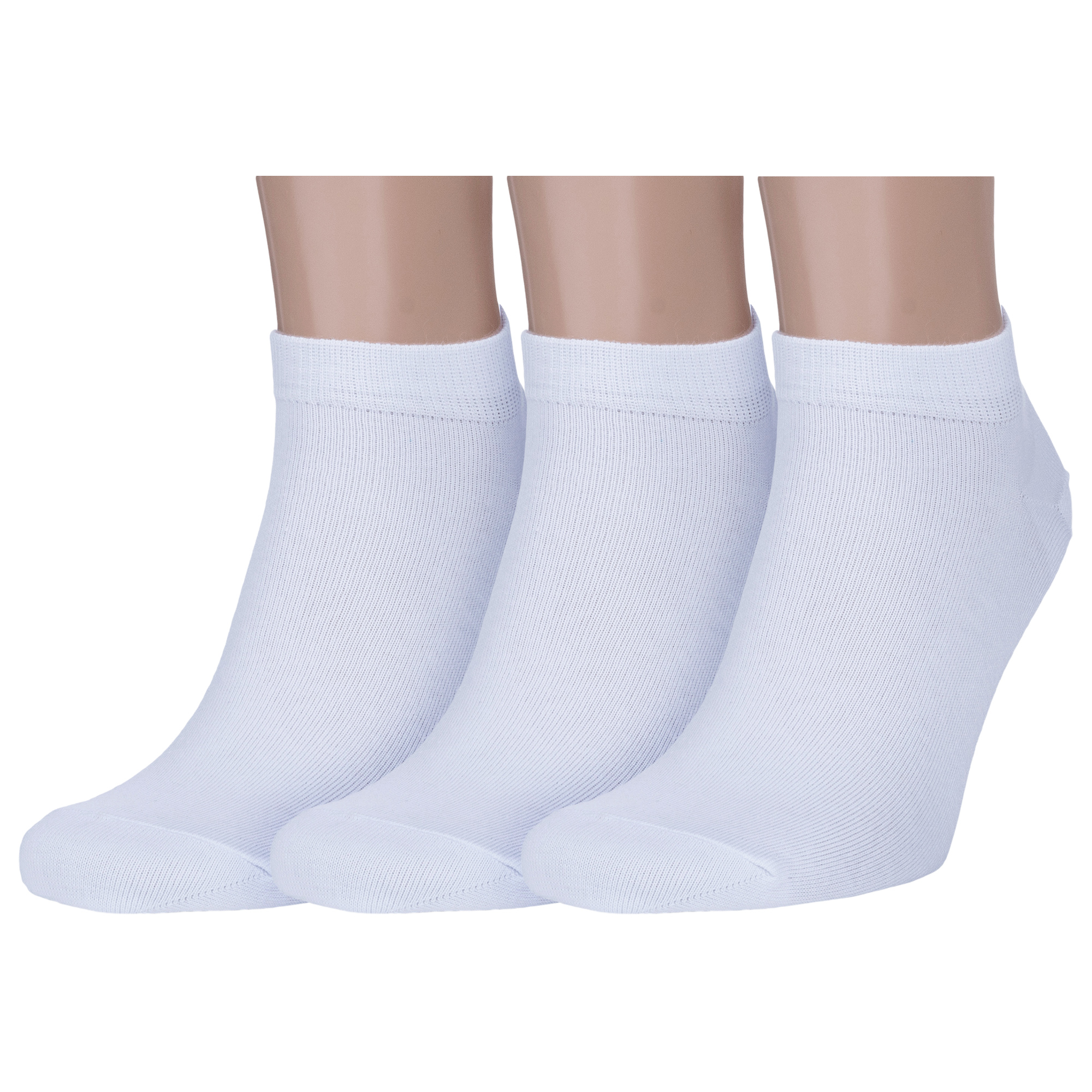 

Комплект носков мужских MoscowSocksClub 3-MY-01 белых 27, 3-MY-01