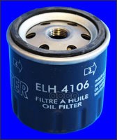 

Фильтр Маслянный 1Шт MECAFILTER ELH4106