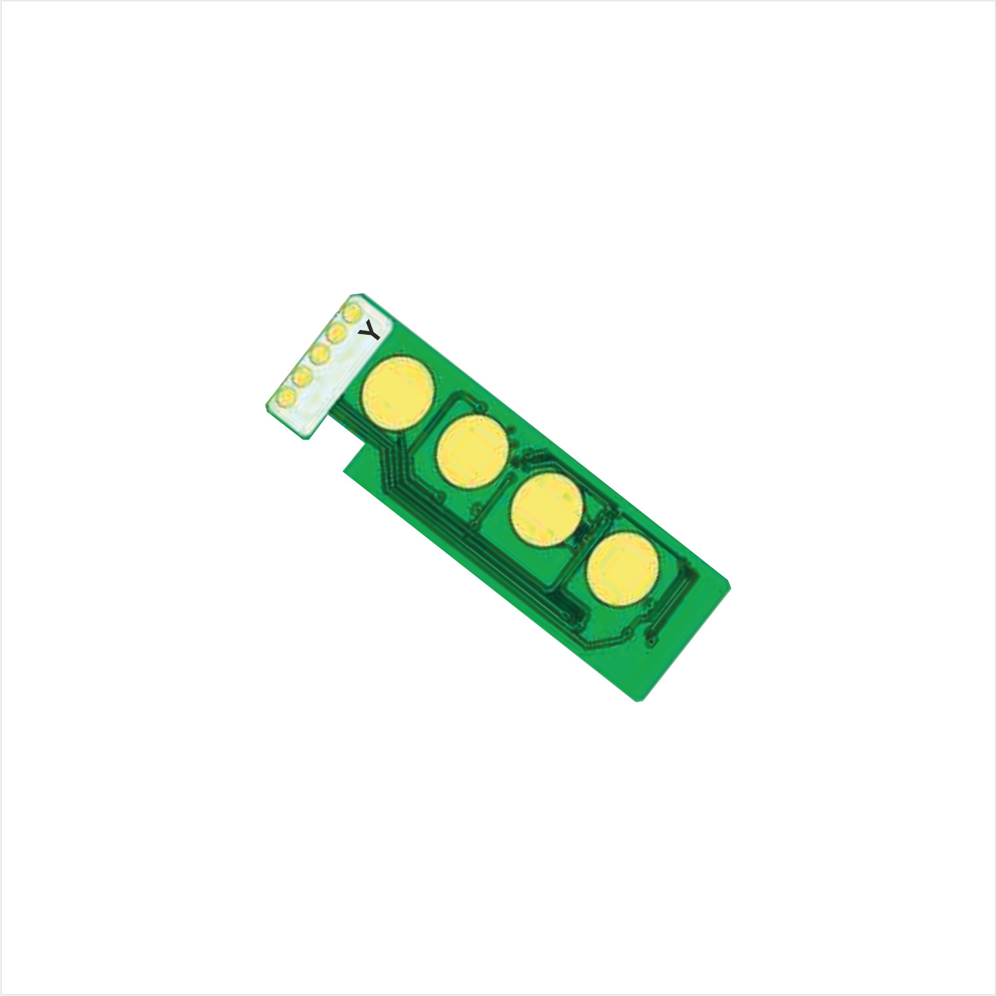 фото Чип картриджа apex чип для картриджа hp 117 (chip_hp_117_yellow)