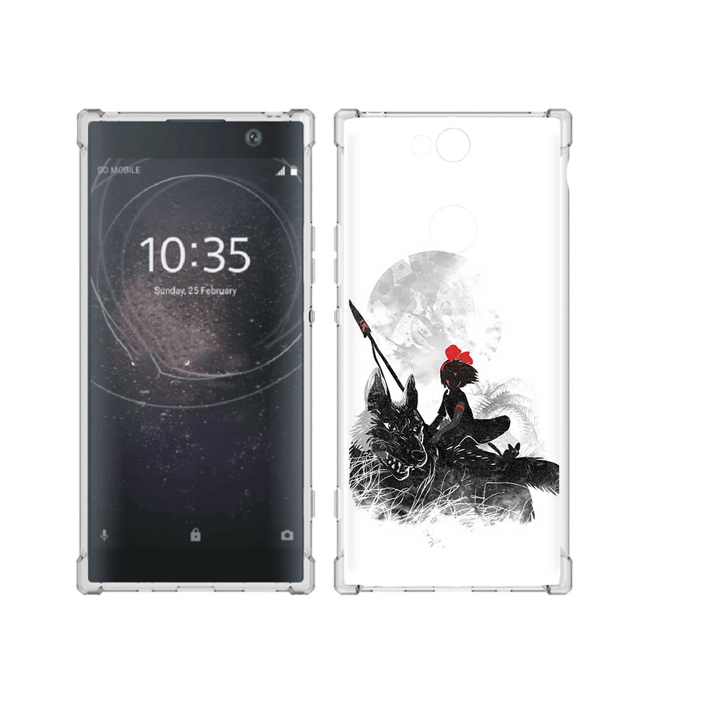 

Чехол MyPads Tocco для Sony Xperia XA2 Plus мононоке, Прозрачный, Tocco