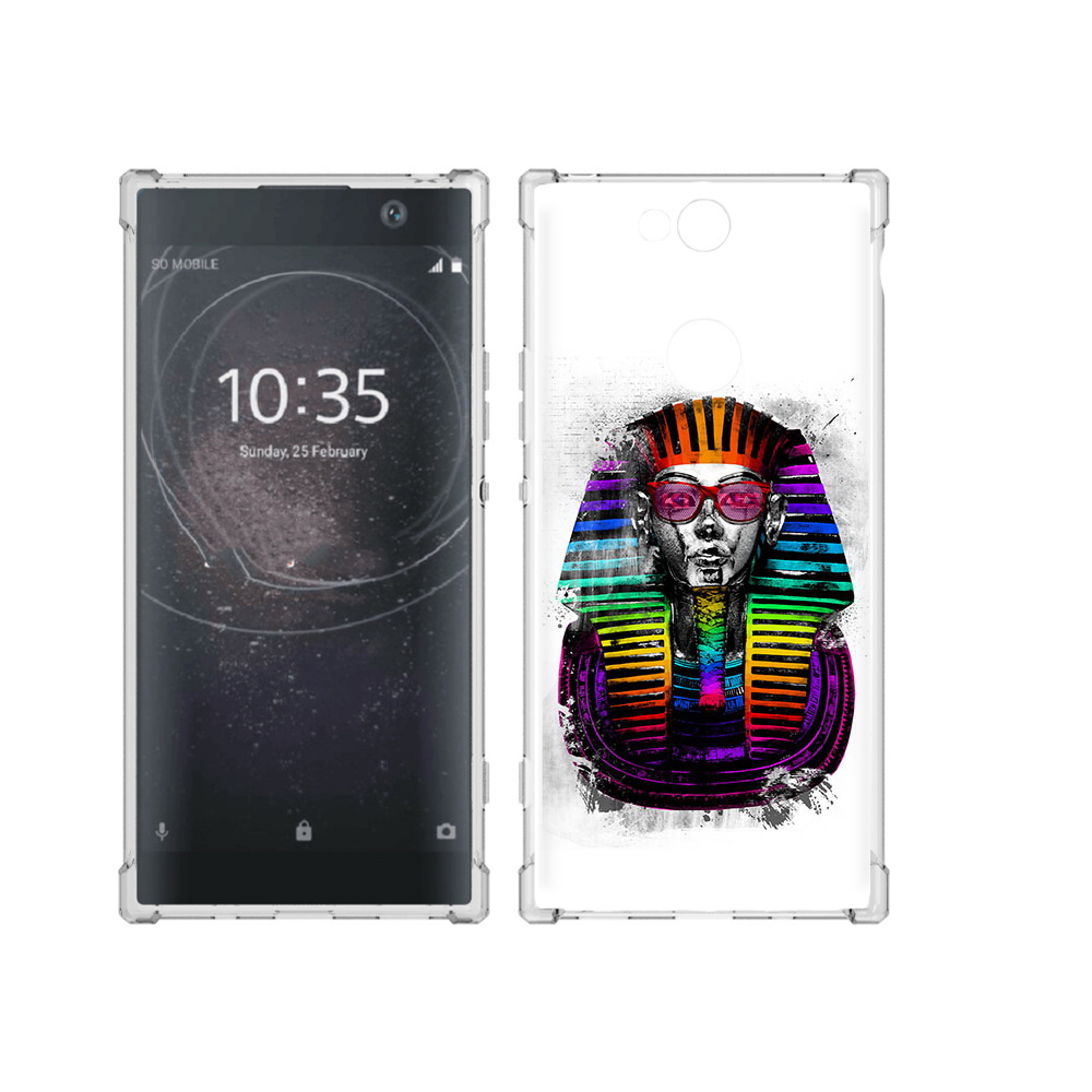 

Чехол MyPads Tocco для Sony Xperia XA2 Plus модная богиня, Прозрачный, Tocco