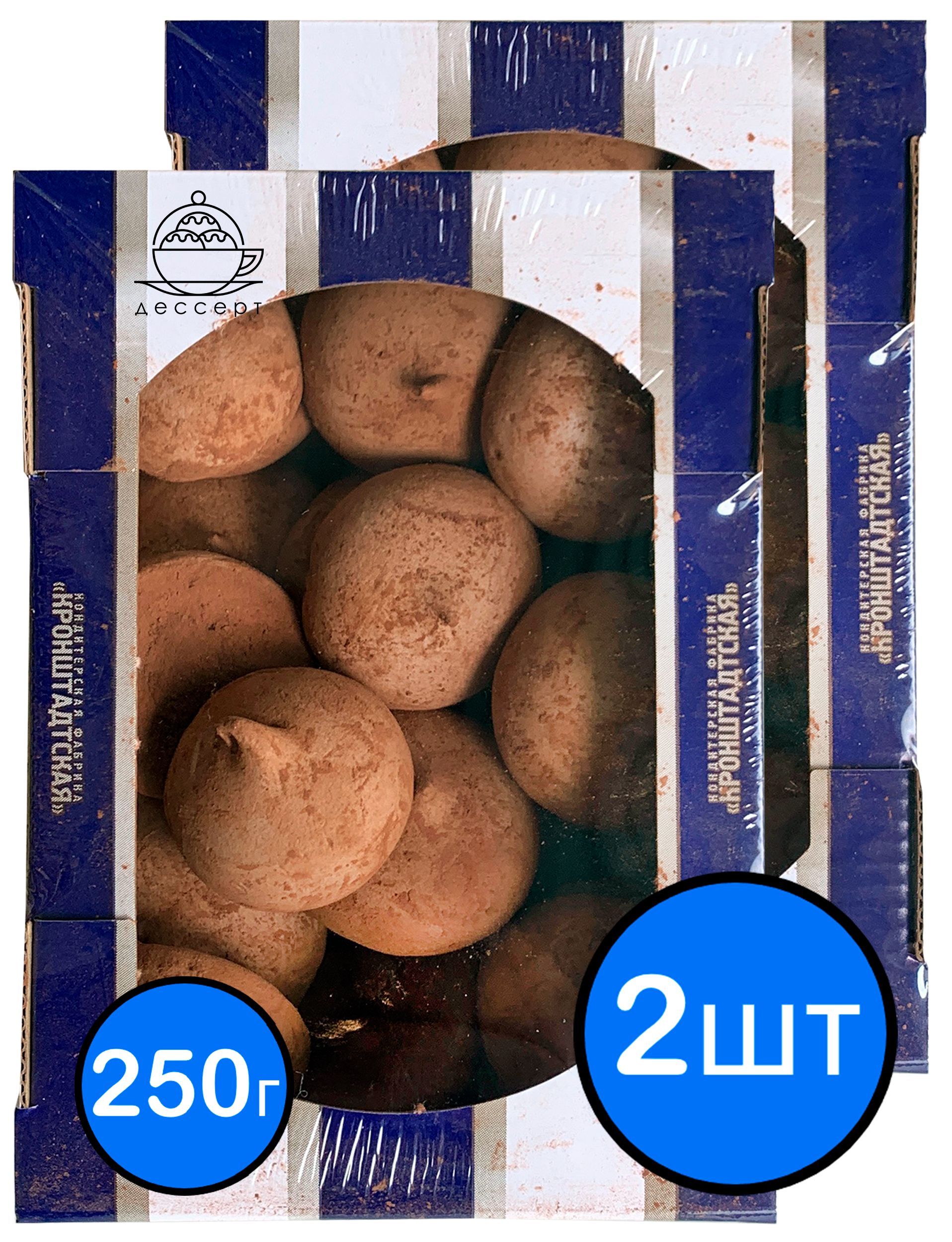 

Зефир Кронштадская КФ Шоколадное фондю в какао-порошке Итальянский десерт, 250г х 2шт
