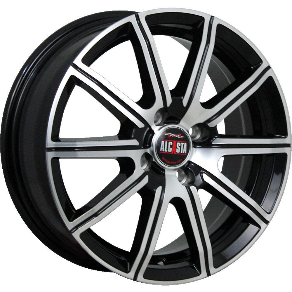 

Колесный диск Alcasta M55 (BF) 6xR15 ET32 4*98 D58.6, Черный;серебристый