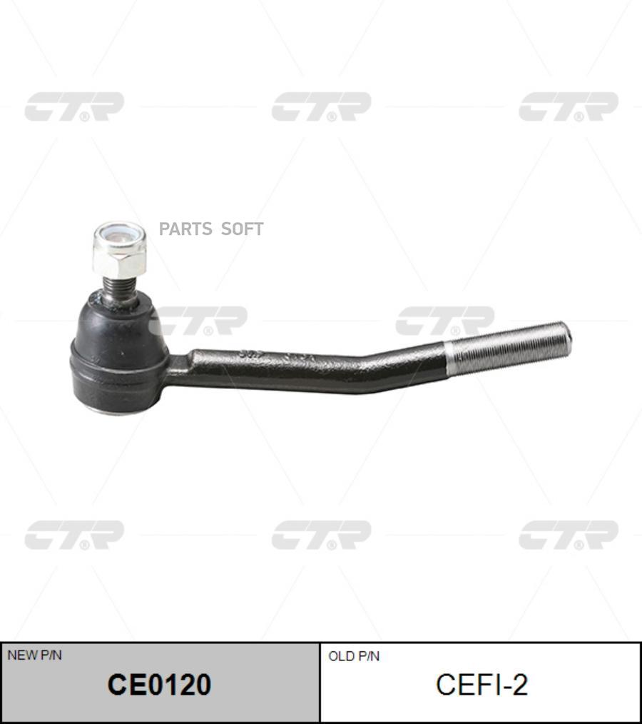 

(Старый Номер Cefi-2) Наконечник Рулевой Тяги Лев. CTR CE0120