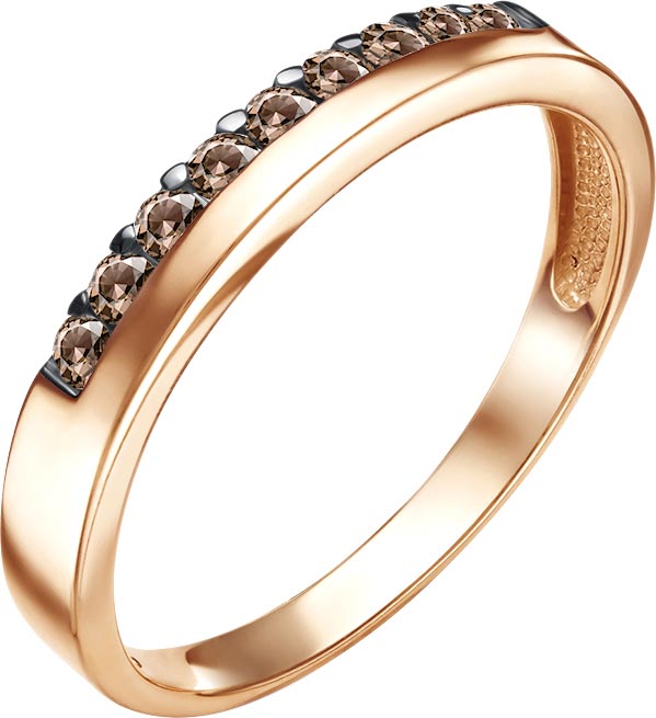 

Кольцо из красного золота с бриллиантом р. 16,5 Vesna jewelry 1877-157-09-00, 1877-157-09-00