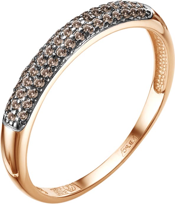 

Кольцо из красного золота с бриллиантом р. 17 Vesna jewelry 1742-157-09-00, 1742-157-09-00