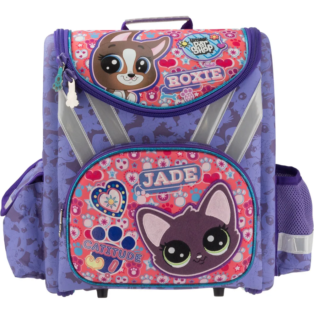 

Рюкзак профилактический с героями Littlest Pet Shop сиреневый, Фиолетовый