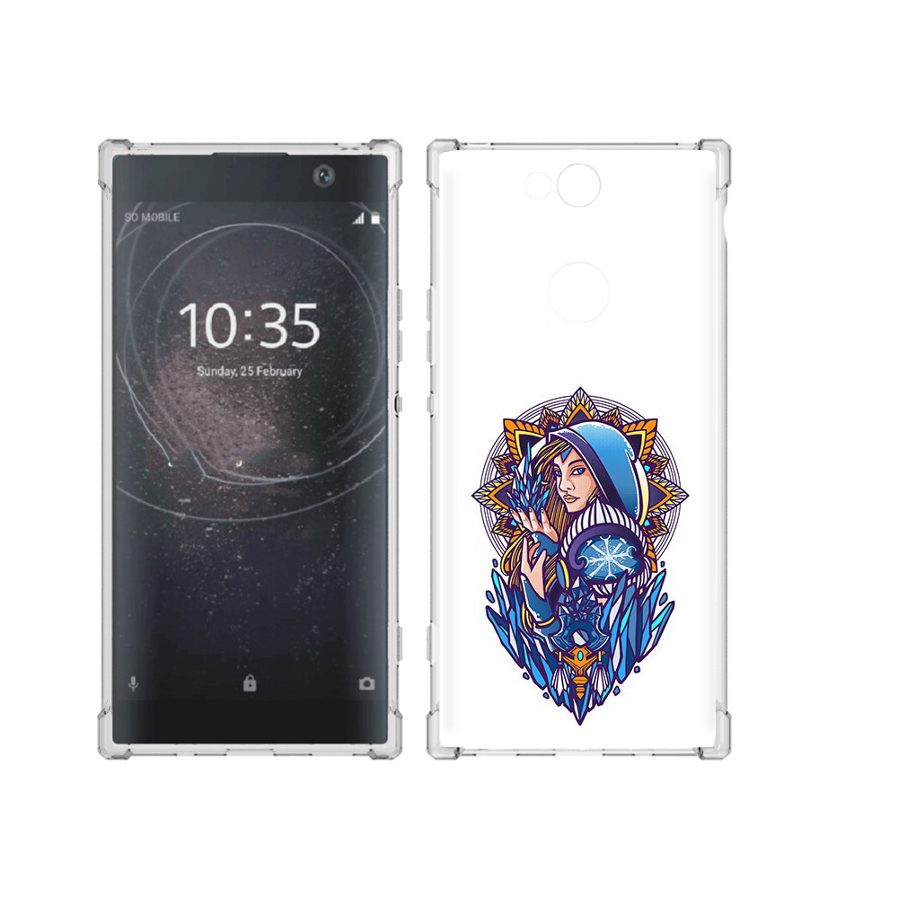 

Чехол MyPads Tocco для Sony Xperia XA2 Plus кристал мейден дота 2, Прозрачный, Tocco