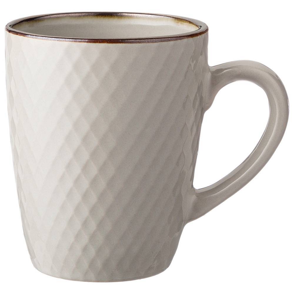 

Набор из 6 кружек 320 мл Lefard коллекция "Графика" серый графит, 6 штук (191-177_)