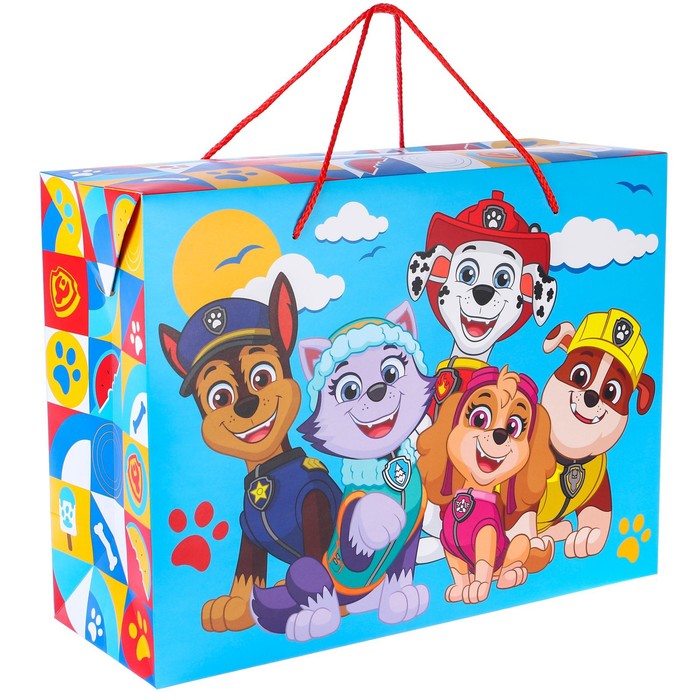 Paw Patrol Пакет-коробка, Щенячий патруль, 40х30х15 см