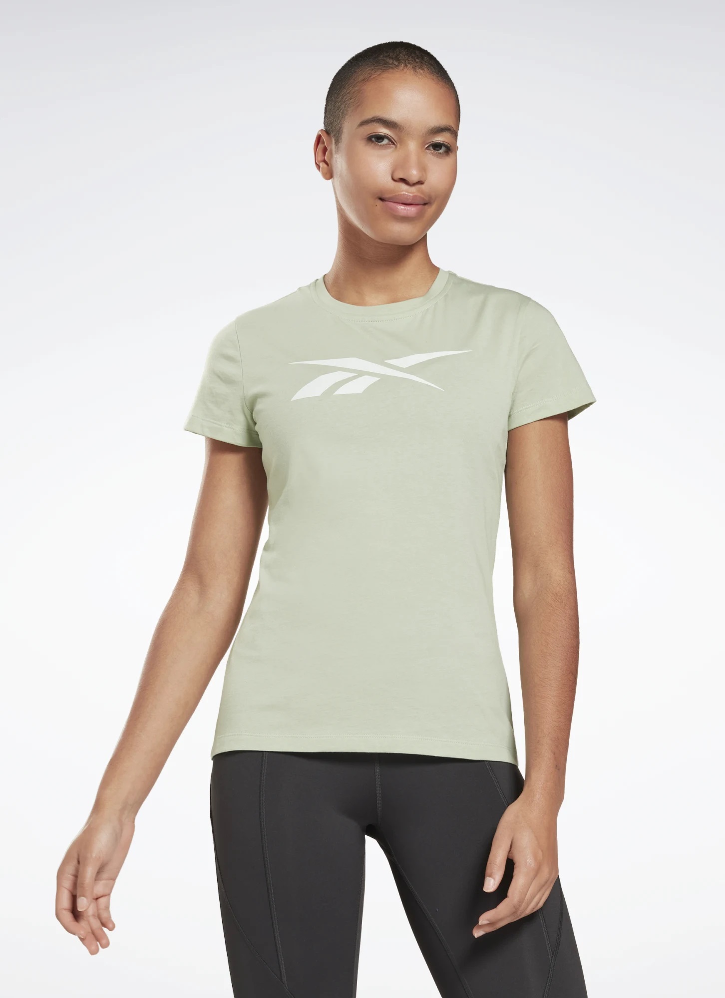 

Футболка женская Reebok H51883 зеленая S, H51883