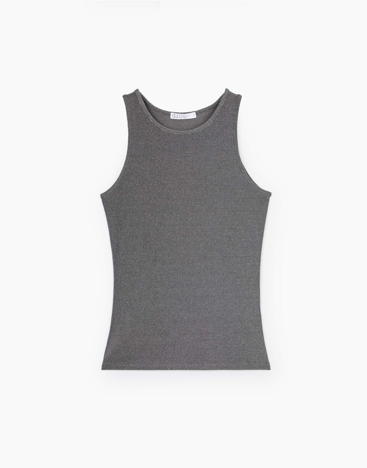 Майка женская Gloria Jeans GTN004346 серебристый XS164 1199₽