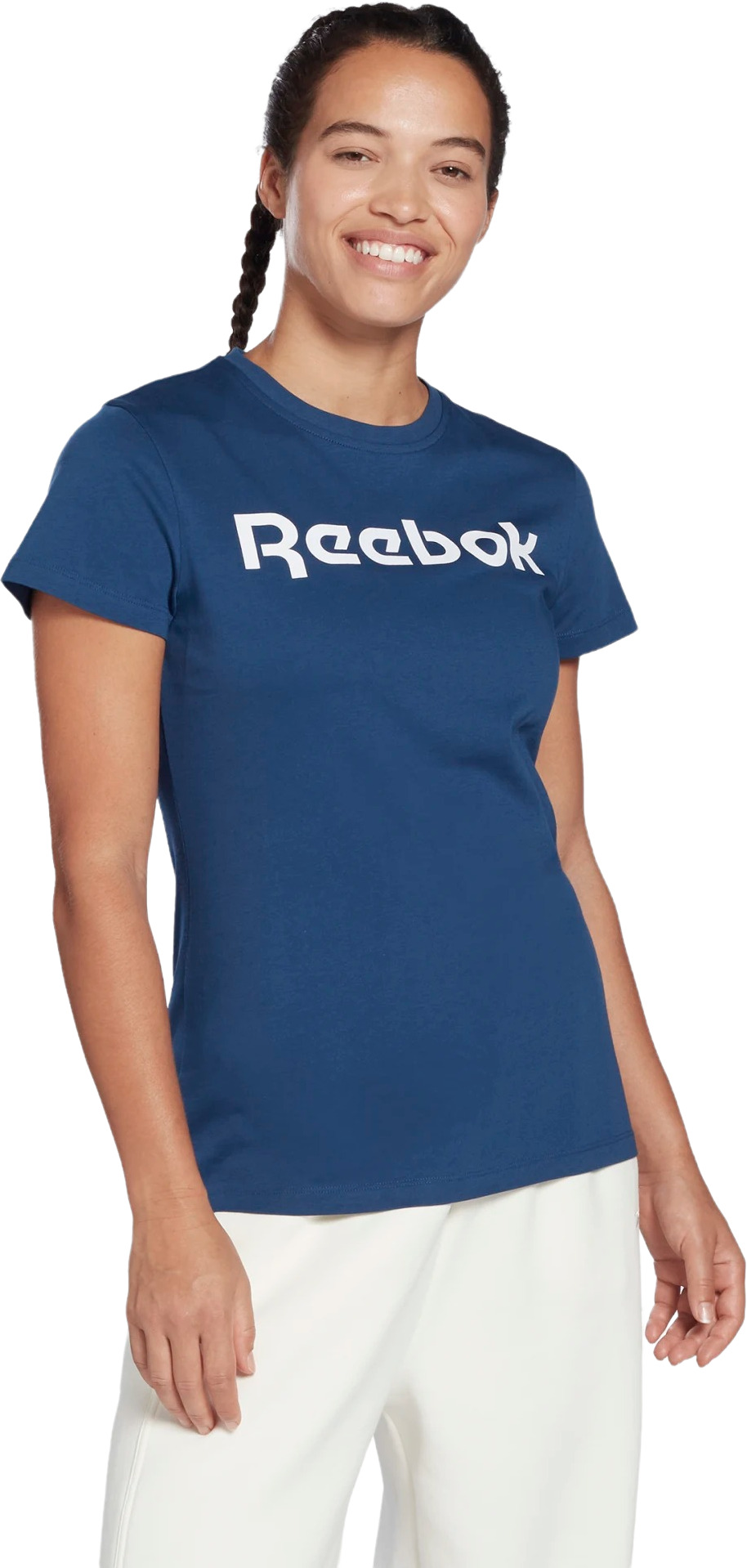 

Футболка женская Reebok H51871 синяя XS, H51871
