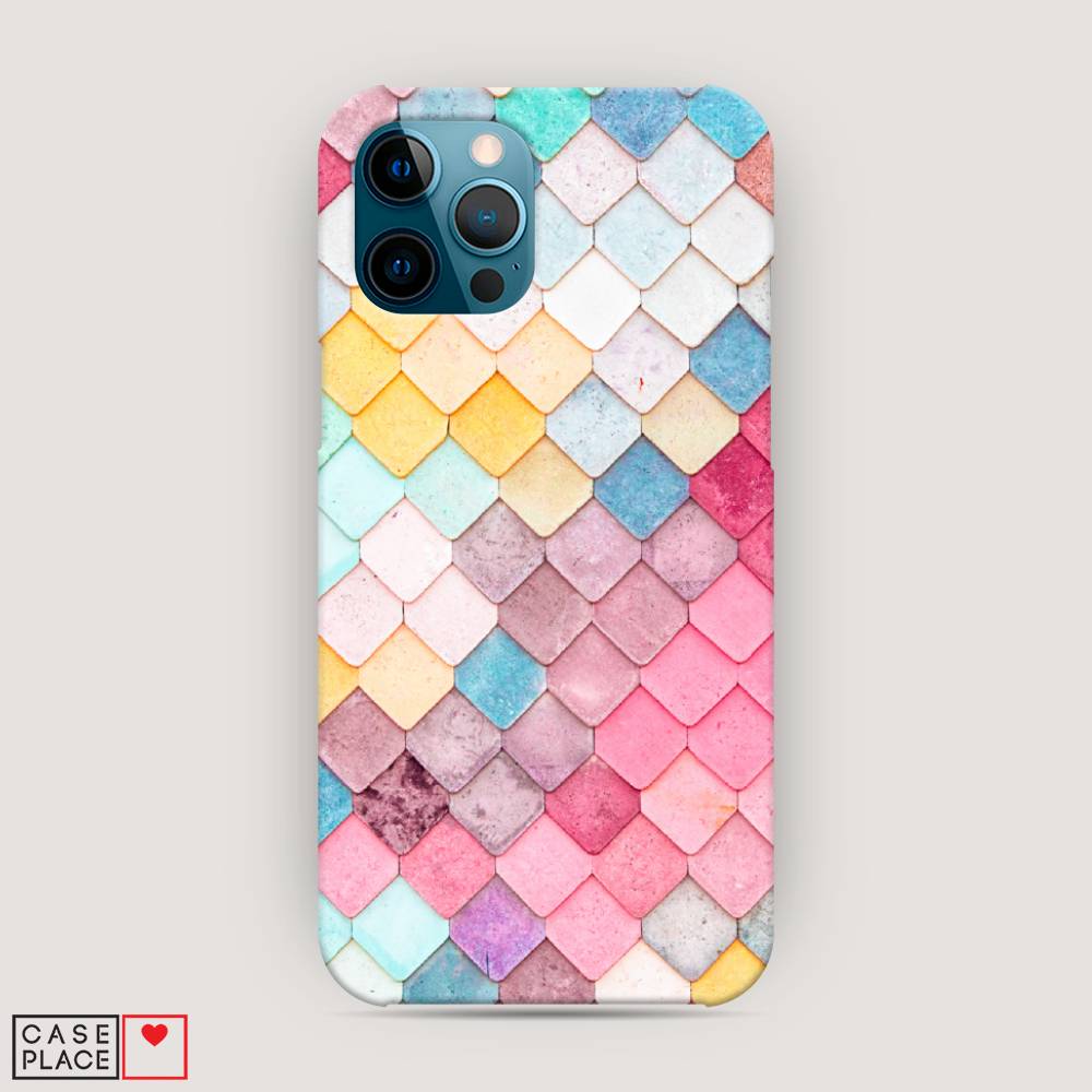 

Пластиковый чехол "Нежные ромбики" на Apple iPhone 12 Pro Max, 12720-3