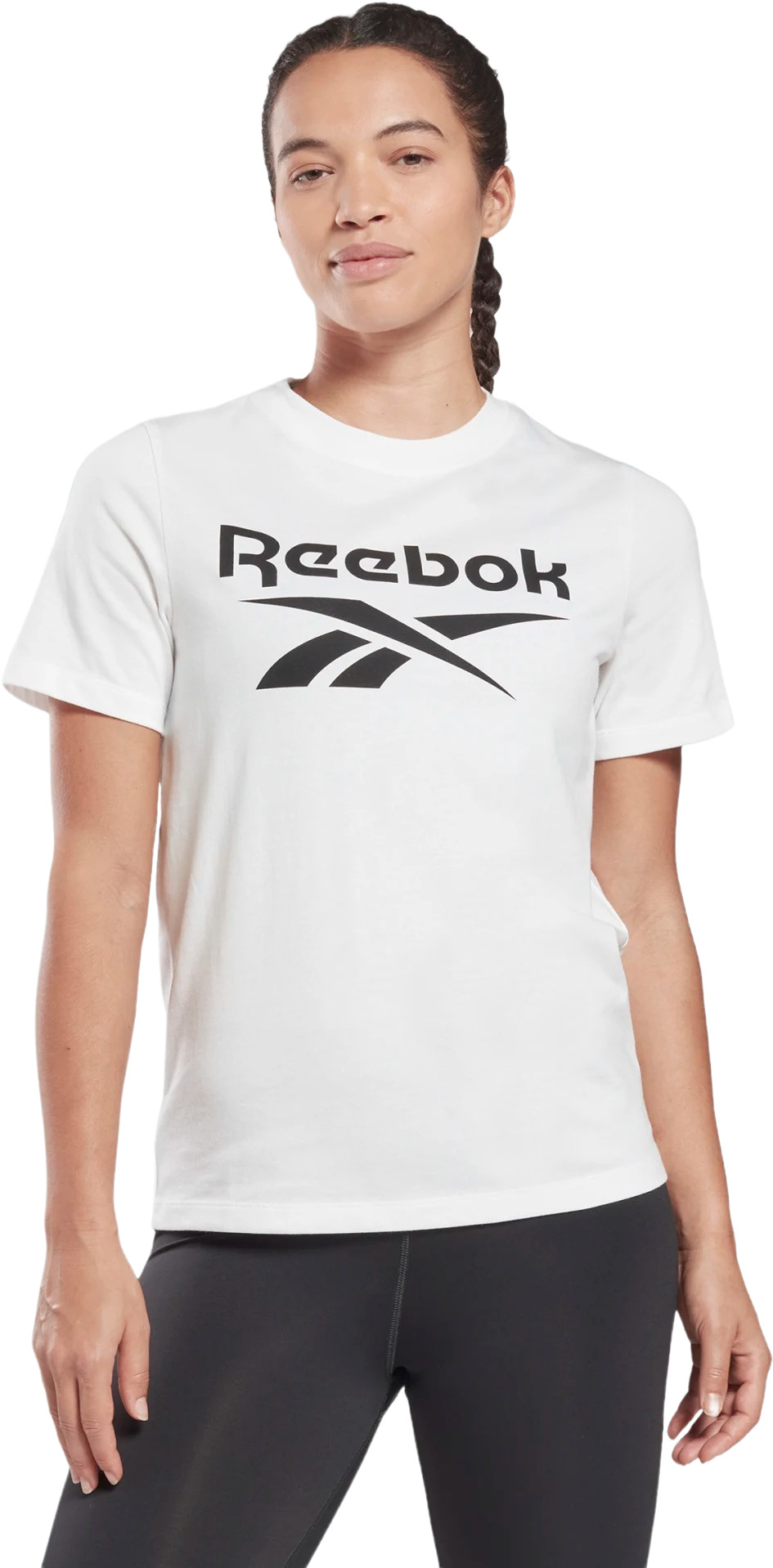 

Футболка женская Reebok HA5738 белая S, HA5738