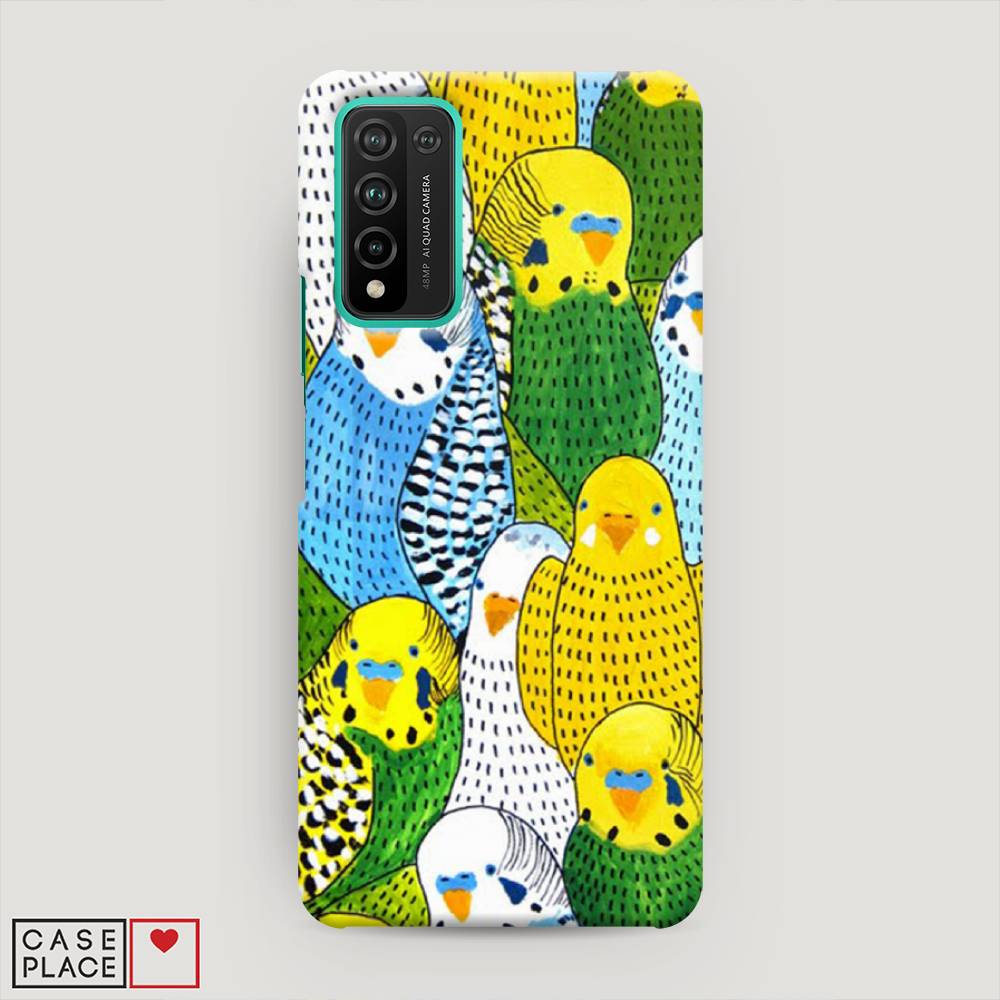 

Чехол Awog "Попугаи" для Honor 10X Lite, 6104620-1