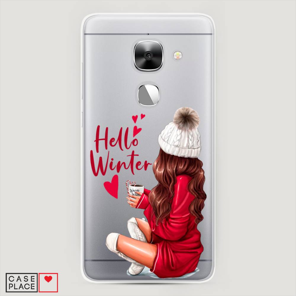 

Чехол на LeEco Le Max 2 Hello winter, Красный;белый;коричневый, 140250-5