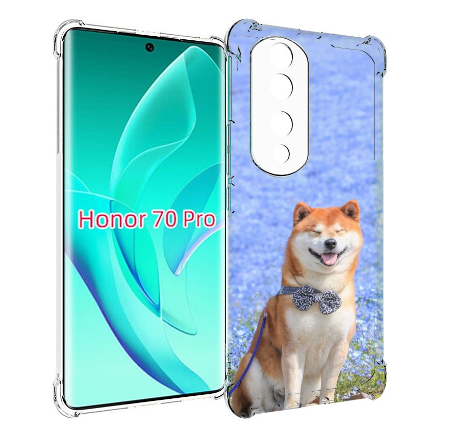 

Чехол MyPads сиба шиба ину 2 для Honor 70 Pro / 70 Pro Plus, Прозрачный, Tocco