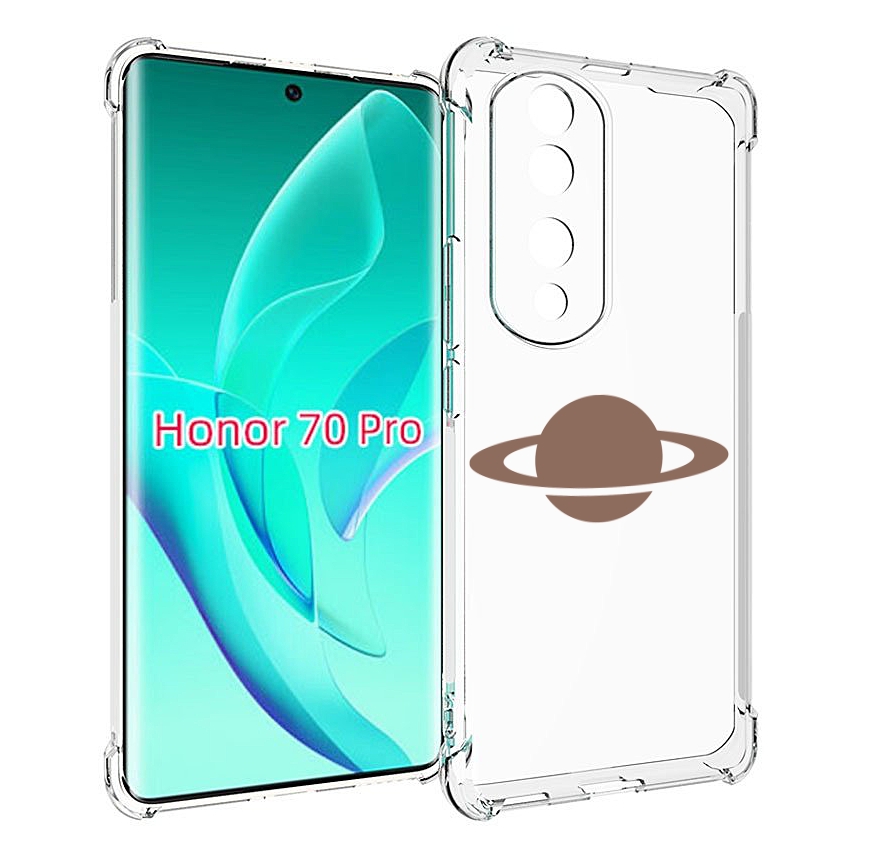

Чехол MyPads сатурн для Honor 70 Pro / 70 Pro Plus, Прозрачный, Tocco