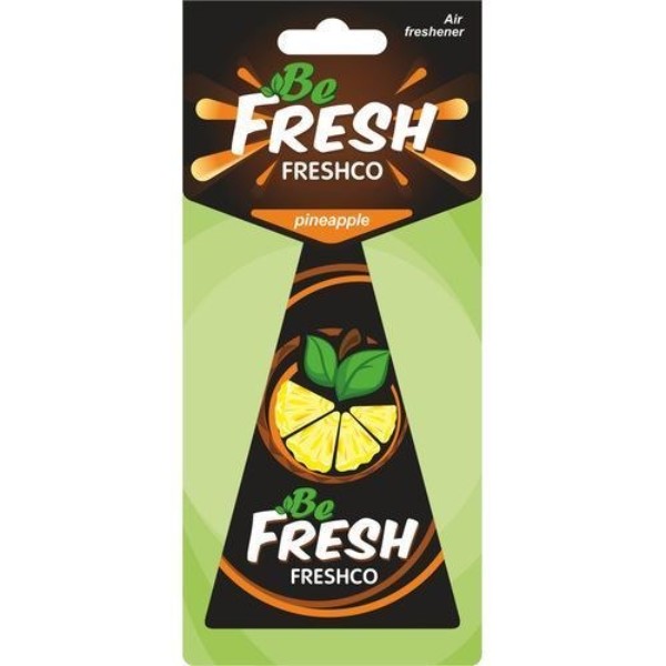 

Ароматизатор в машину Freshco AR5sc008 Be Fresh Цитрусовый микс, Желтый