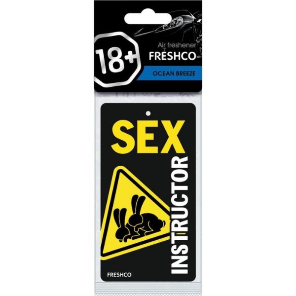 

Ароматизатор подвесной картонный 18+" Океанский бриз"