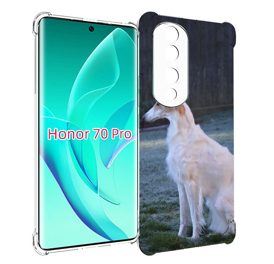 

Чехол MyPads русская псовая борзая для Honor 70 Pro / 70 Pro Plus, Прозрачный, Tocco