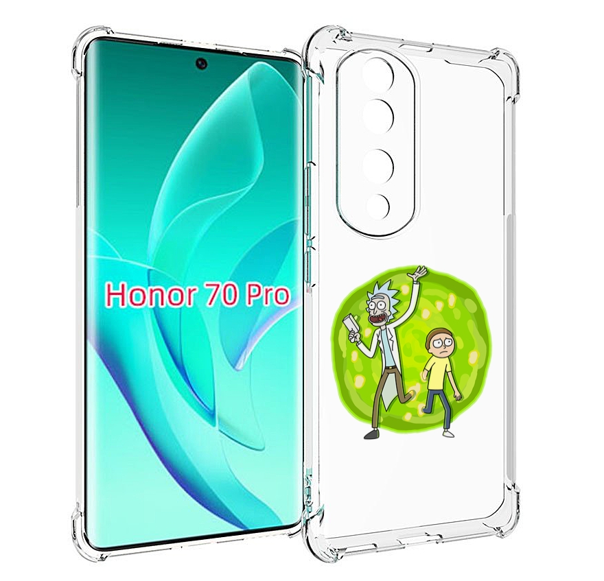 

Чехол MyPads рик-и-морти-в-кружке для Honor 70 Pro / 70 Pro Plus, Прозрачный, Tocco