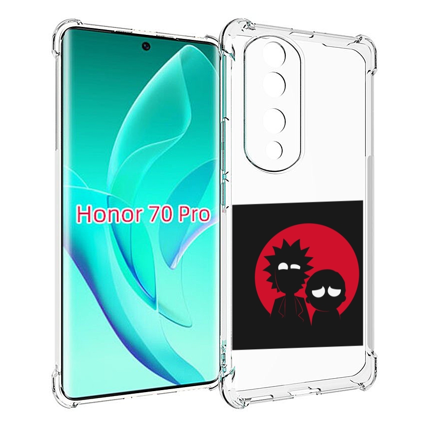 

Чехол MyPads рик и морти в тени для Honor 70 Pro / 70 Pro Plus, Прозрачный, Tocco