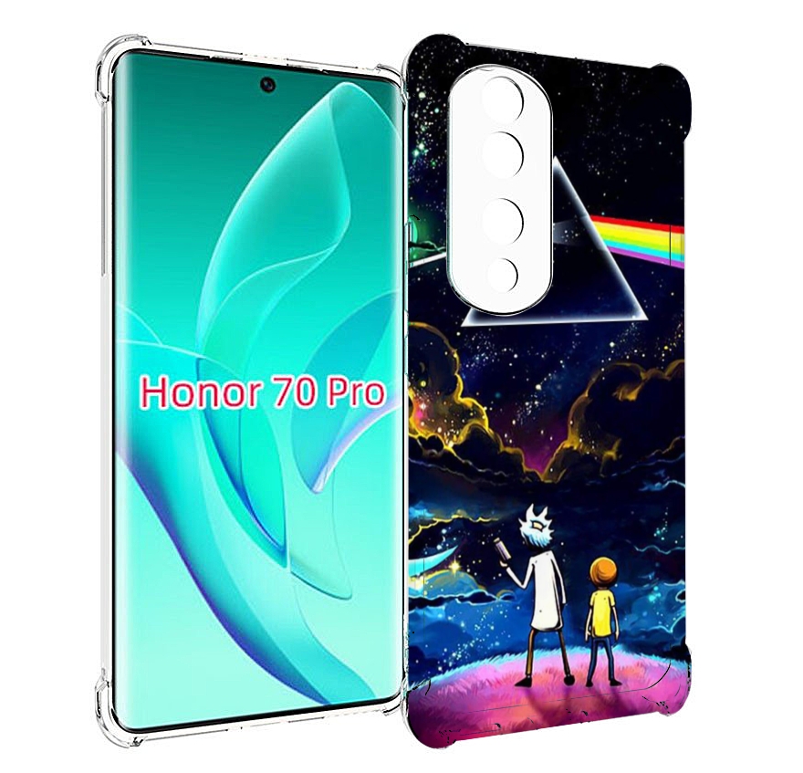 

Чехол MyPads рик и морти в космосе для Honor 70 Pro / 70 Pro Plus, Прозрачный, Tocco
