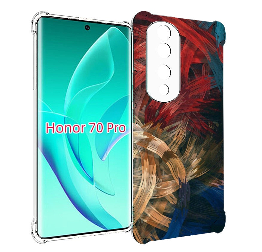 

Чехол MyPads раскрашенная медь для Honor 70 Pro / 70 Pro Plus, Прозрачный, Tocco