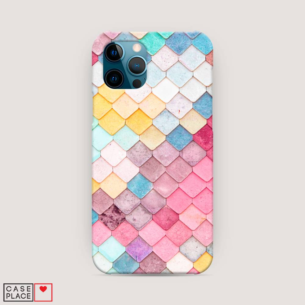 

Пластиковый чехол "Нежные ромбики" на Apple iPhone 12 Pro, 12820-3