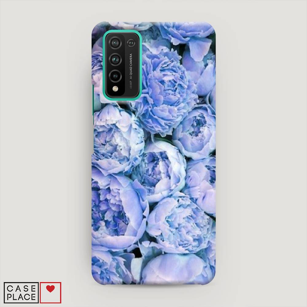 

Чехол Awog "Пионы голубые" для Honor 10X Lite, 6104620-6