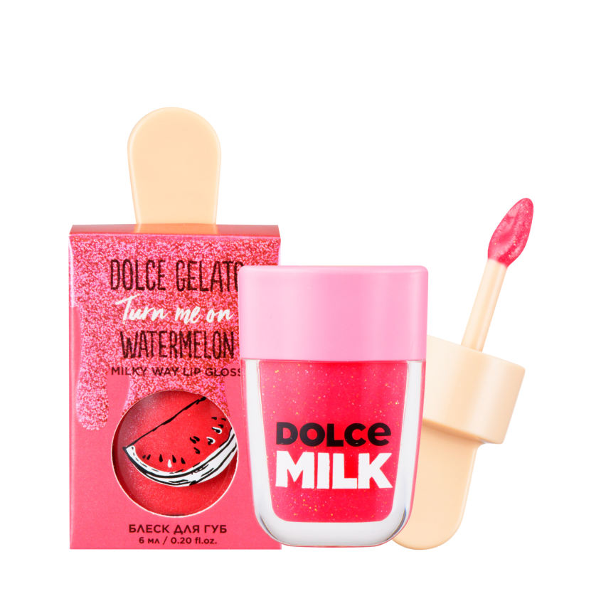 Блеск для губ DOLCE MILK Turn me on Watermelon маленькое кафе в конце пирса