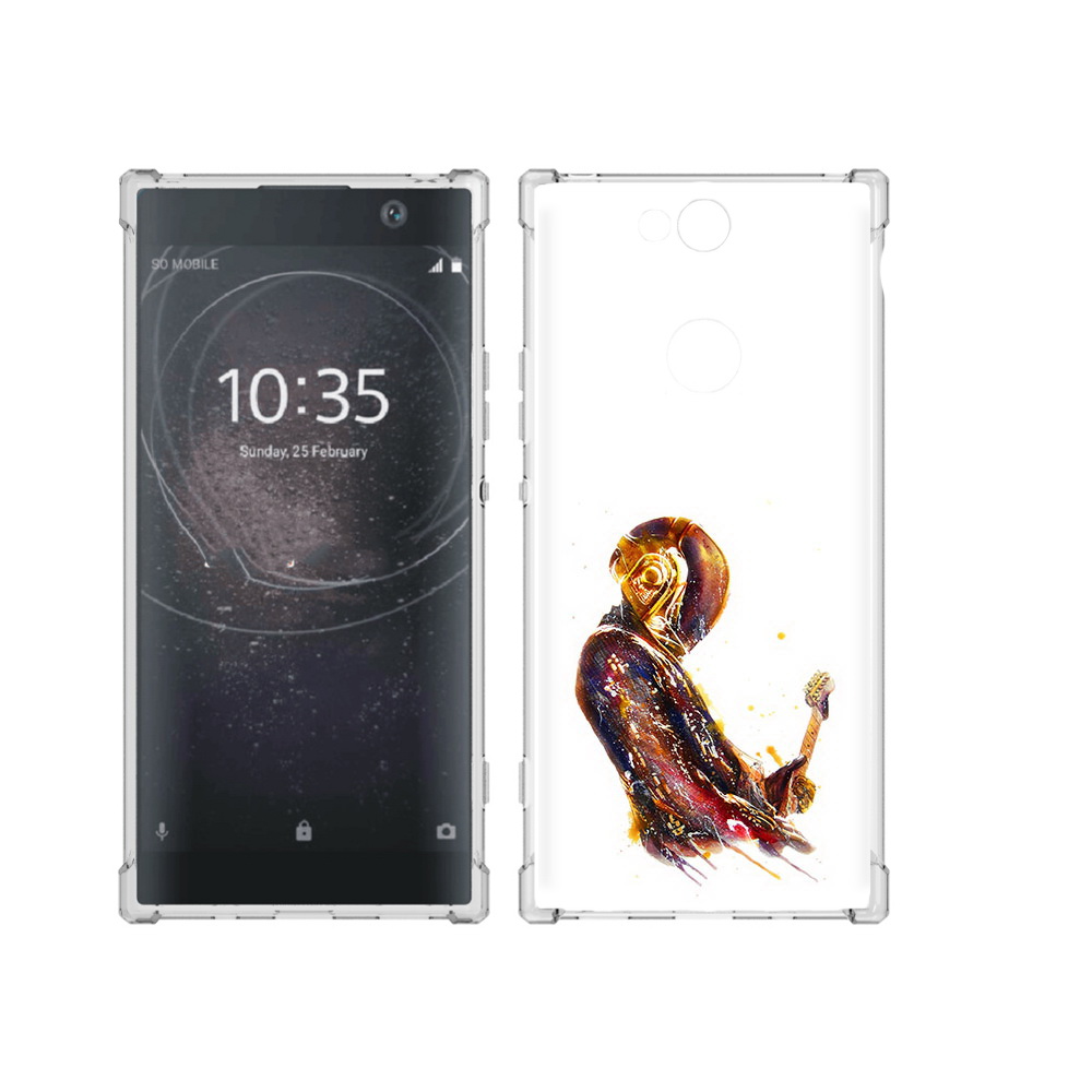 

Чехол MyPads Tocco для Sony Xperia XA2 Plus космо-музыкант, Прозрачный, Tocco