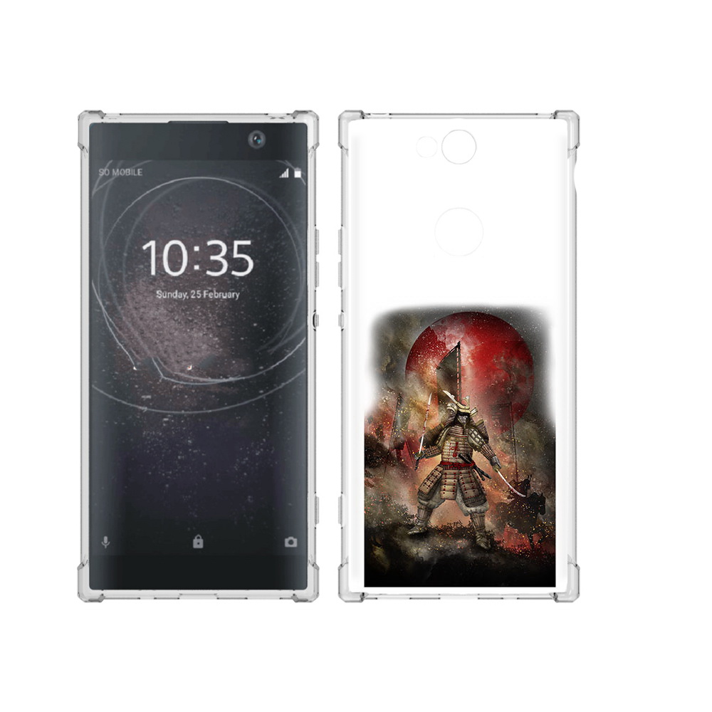 

Чехол MyPads Tocco для Sony Xperia XA2 Plus китайскийвоин, Прозрачный, Tocco