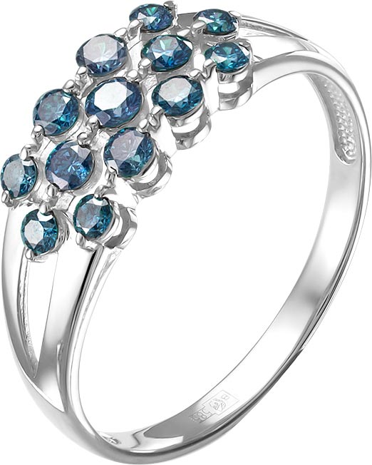 

Кольцо из белого золота с бриллиантом р. 17,5 Vesna jewelry 11149-251-216-00, 11149-251-216-00